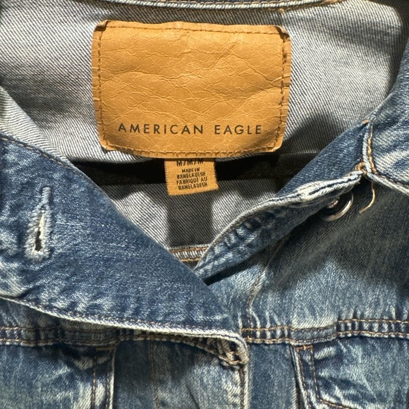 American Eagle Jean Jacket size M - Picture 4 of 4